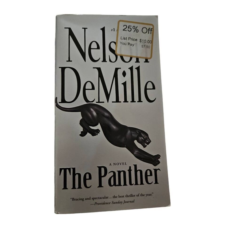 The panther by Nelson DeMille vision books isbn 978044619264